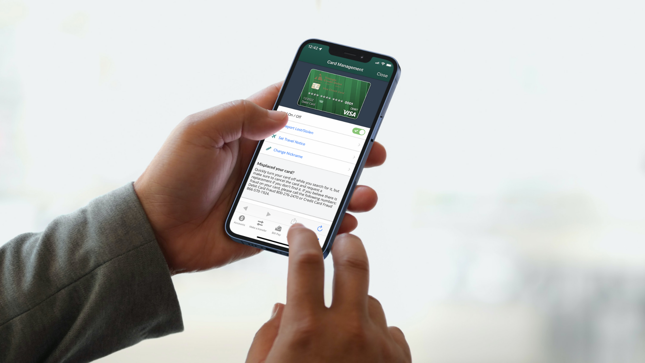 Card Controls for Holiday Travel