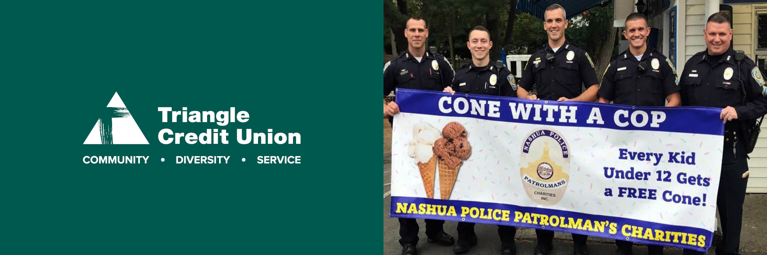 Nashua’s Cone with a Cop